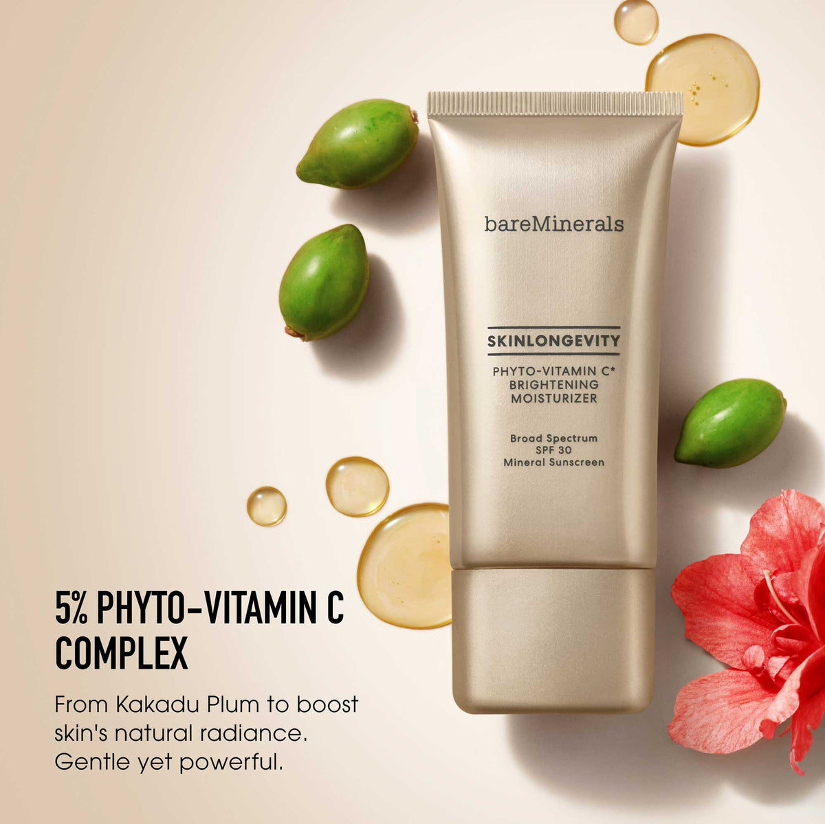 SKINLONGEVITY® Phyto-Vitamin C Brightening Moisturizer Mineral SPF 30